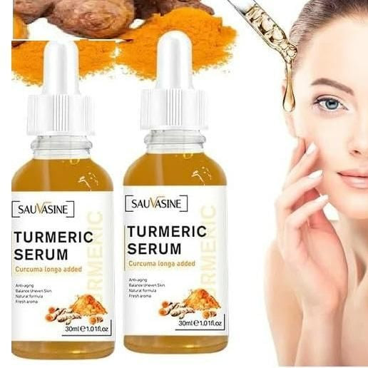 Natural Turmeric Face Serum Pack of 2